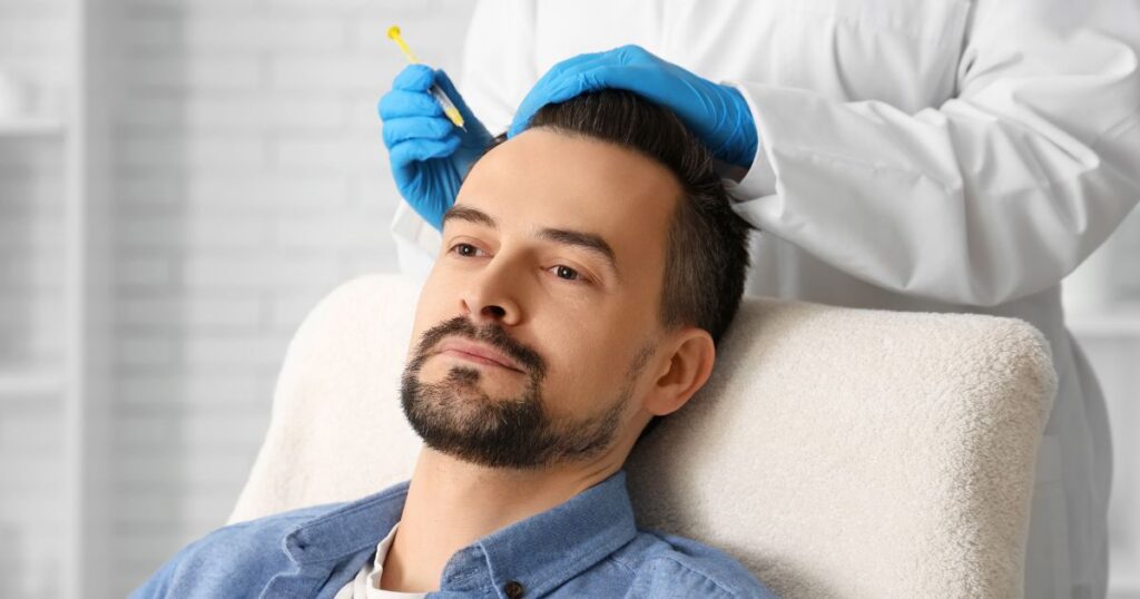 الآثار الجانبية لزراعة الشعر